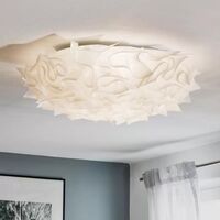 Clizia Wand-/ Plafondlamp Groot Wit