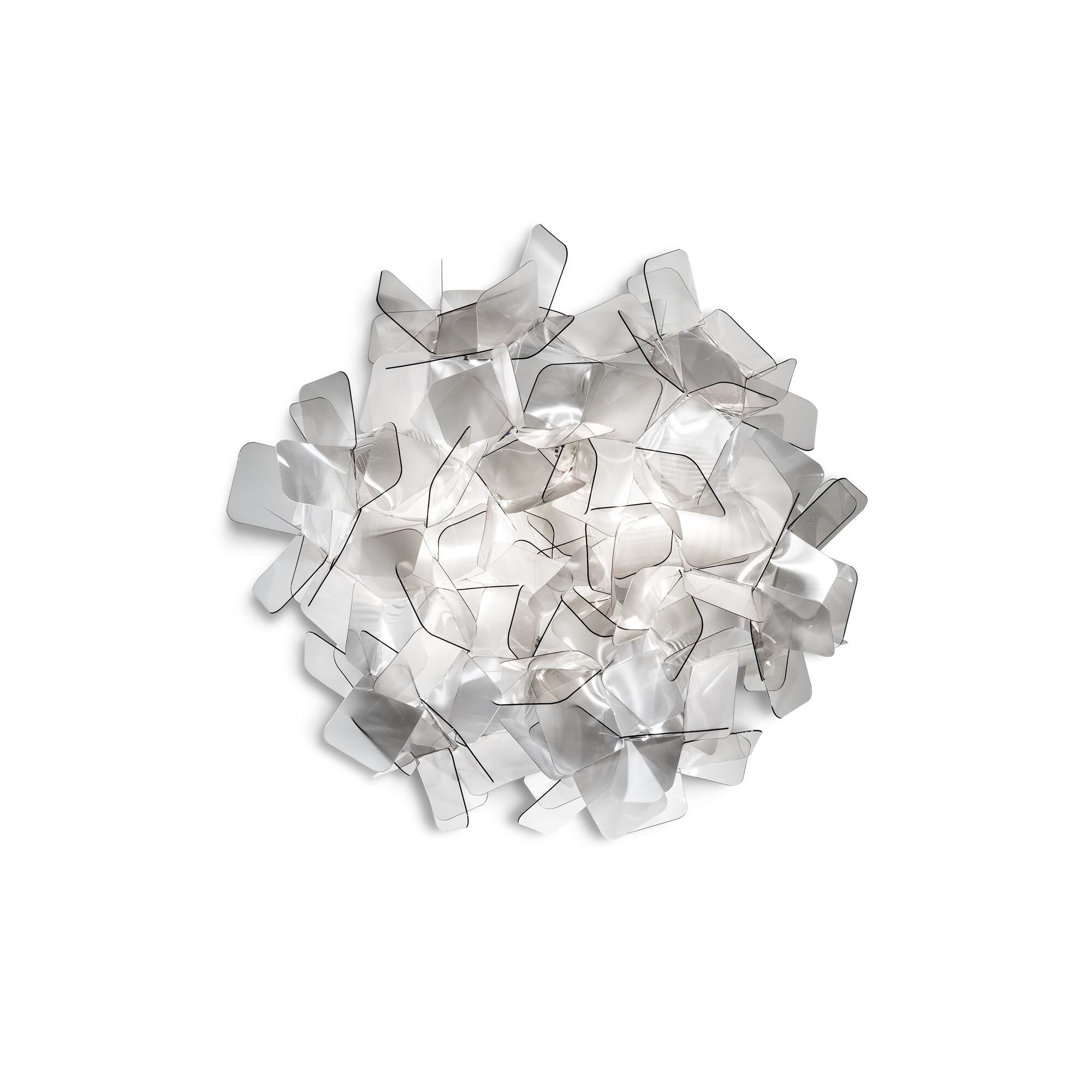 Clizia Wand-/ Deckenleuchte Medium Fumè