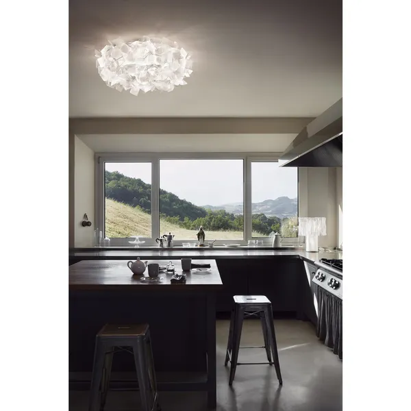 Clizia Wall/ Ceiling Light Medium Fumè