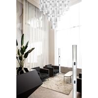 La Lollo Gulvlampe Prisma/Sølv