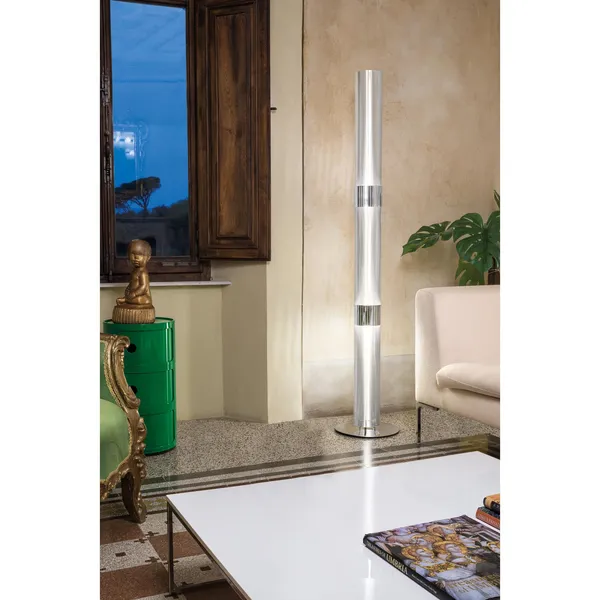 La Lollo Gulvlampe Prisma/Sølv