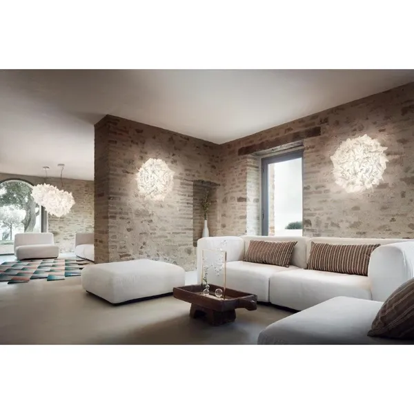 Veli Wall/ Ceiling Light Large Opal