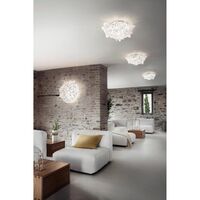 Veli Wall/ Ceiling Light Large Opal