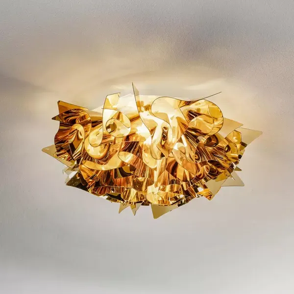 Veli Wall/ Ceiling Light Medium Copper