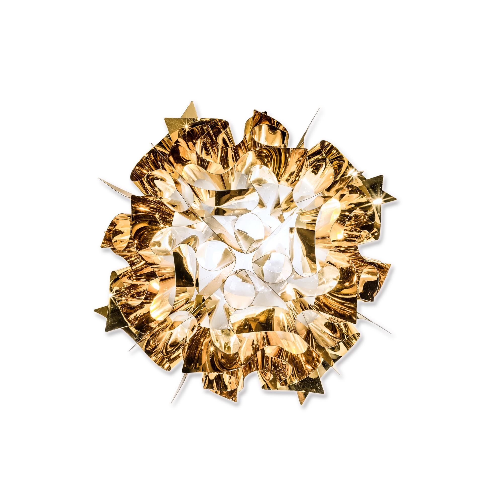 Veli Wall/ Ceiling Light Medium Gold