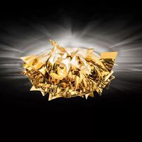 Veli Wall/ Ceiling Light Medium Gold