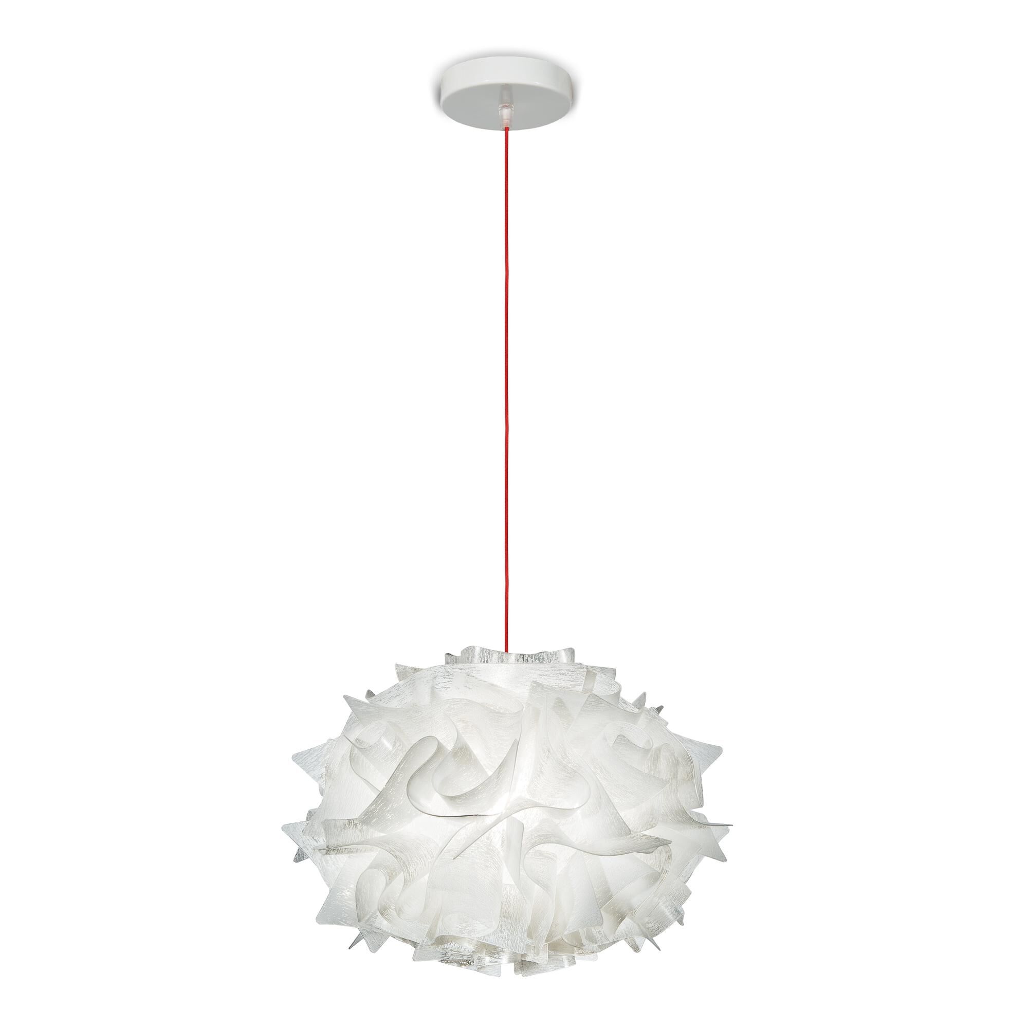 Veli Mini Single Taklampe Couture/ Rød Ledning