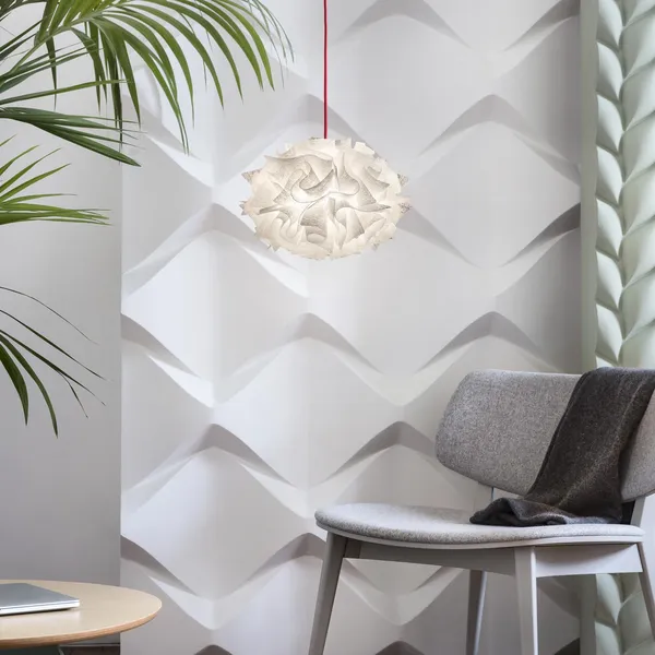 Veli Mini Single Pendel Couture/Rød Wire