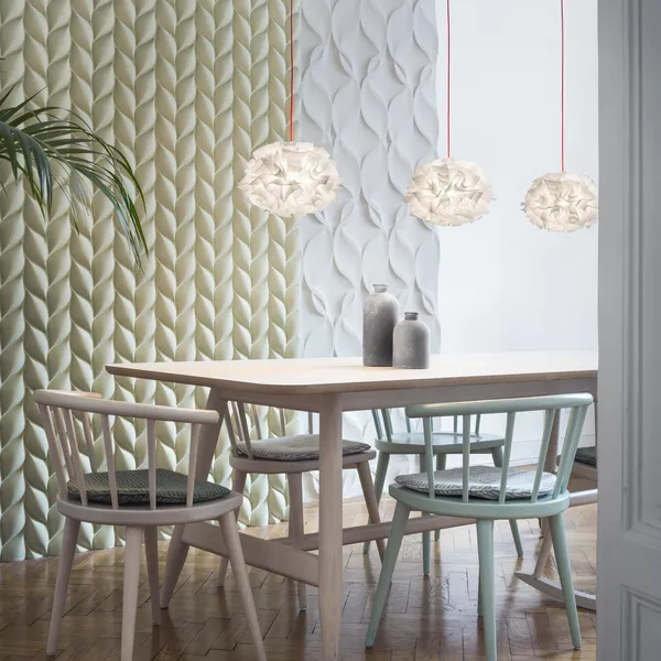 Veli Mini Single Pendel Couture/Rød Wire
