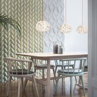 Veli Mini Single Pendel Couture/Rød Wire