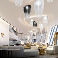 Avia S Pendant White Dish