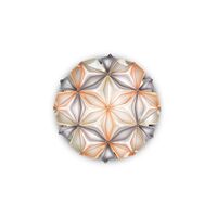 La Vie Wall/ Ceiling Light Medium Amber
