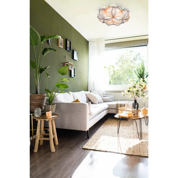 La Vie Wall/ Ceiling Light Medium Amber