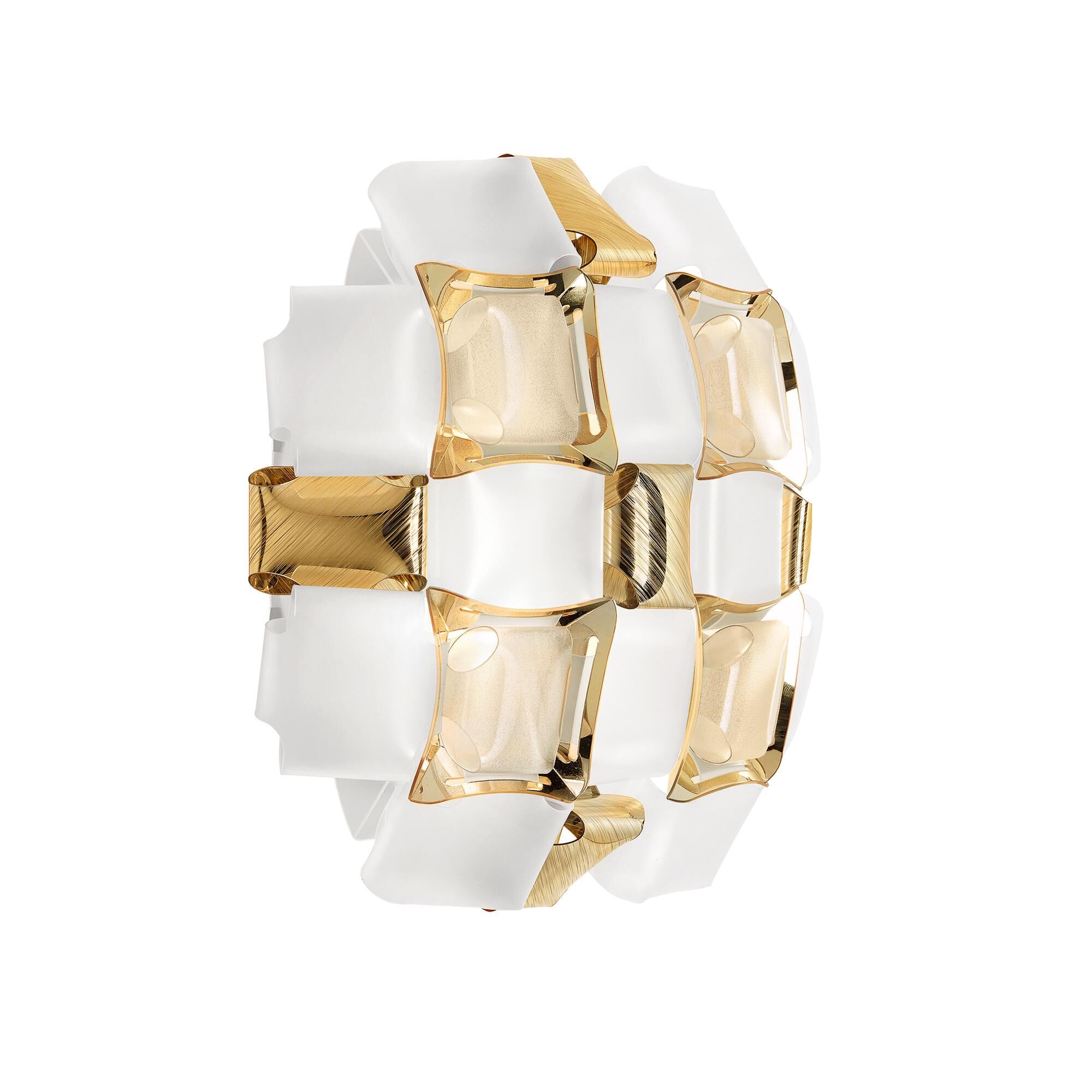 Mida Wall Lamp White/Gold