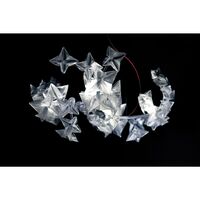 Hanami Pendant Small Transparent/ Transparent Wire