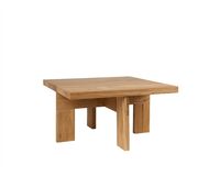 Farmhouse Square Coffee Table Natural Oak