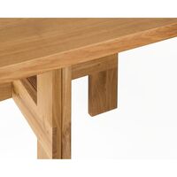 Farmhouse Square Coffee Table Natural Oak