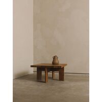 Farmhouse Square Coffee Table Natural Oak
