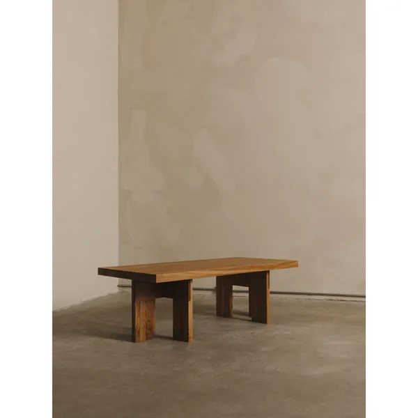 Farmhouse Rectangle Coffee Table Natural Oak