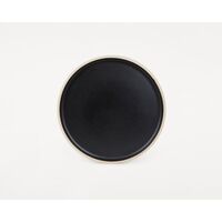 Otto Keramikteller 2er Set Klein Schwarz