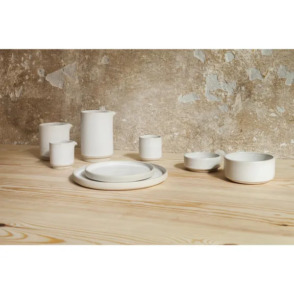 Otto Keramiek Bord Set van 2 Groot Wit