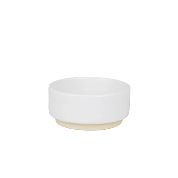 Otto Keramische Kom Set van 2 Medium Wit