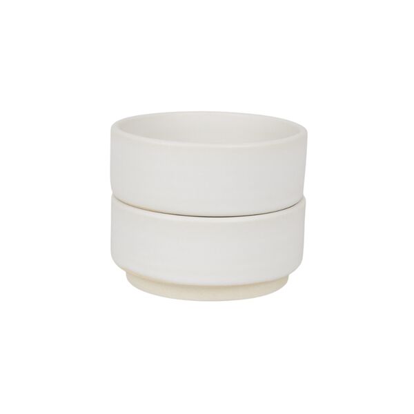 Otto Ceramic Bowl Set of 2 Medium Natural