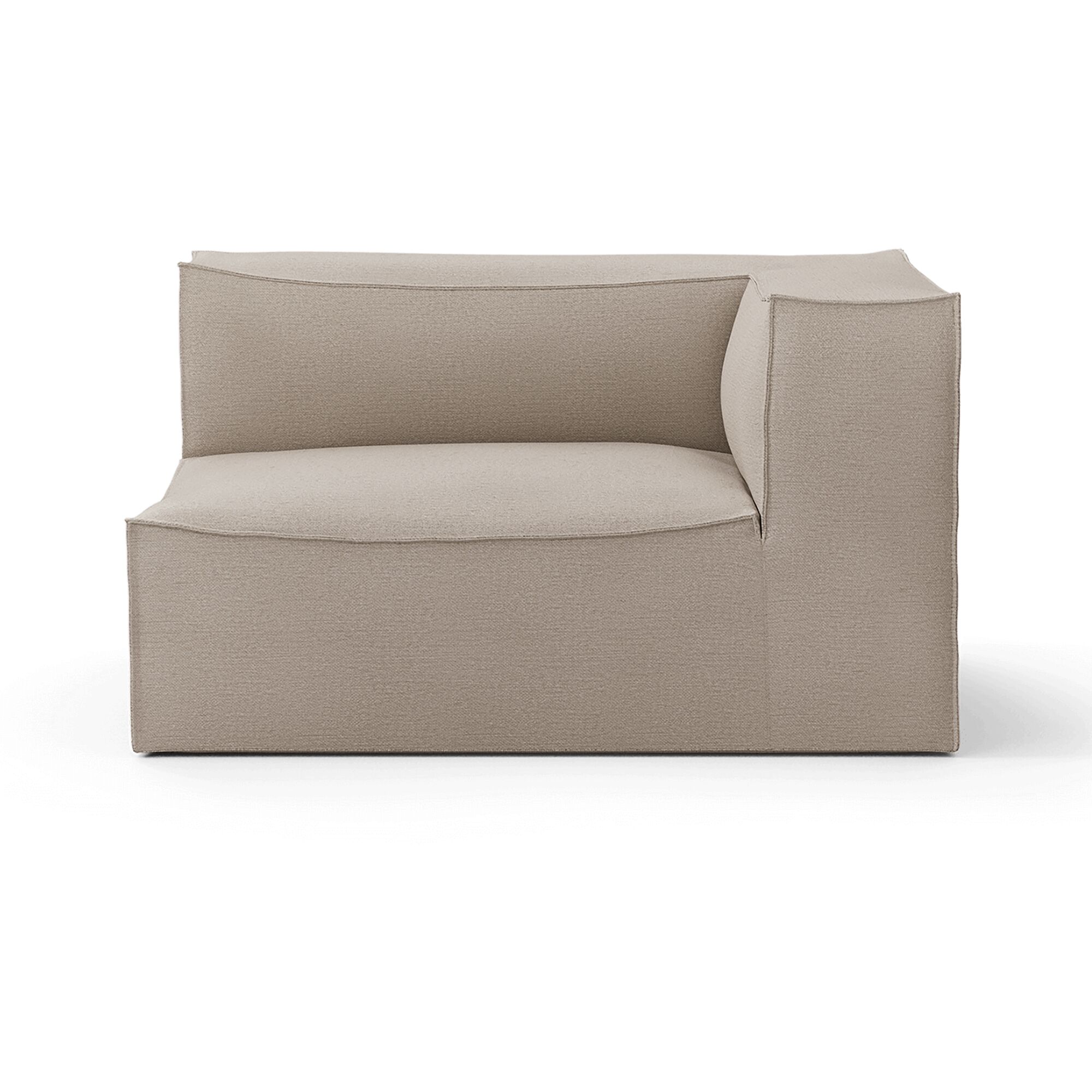 Catena Canapé Accoudoirs R L401 Coton Lin Naturel