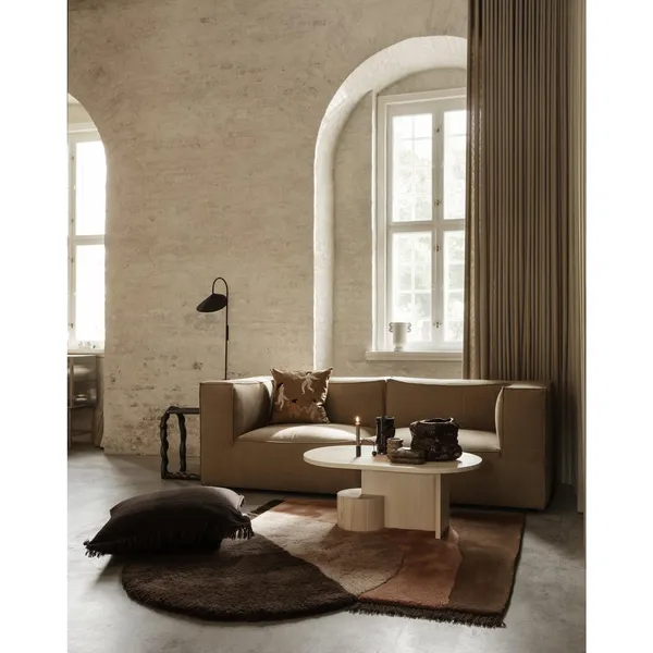 Catena Sofa Armrest L L400 Cotton Linen Natural