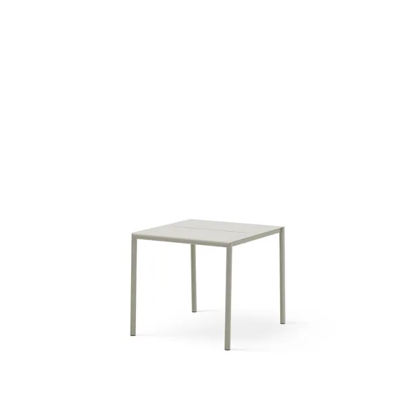 May Outdoor Table 85x85 Light Gray