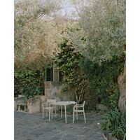 May Outdoor Table 85x85 Light Gray