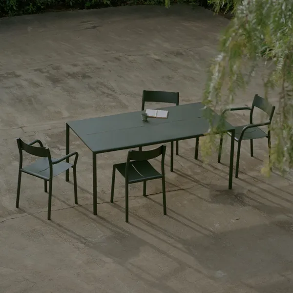 May Outdoor Table 170x85 Dark Green