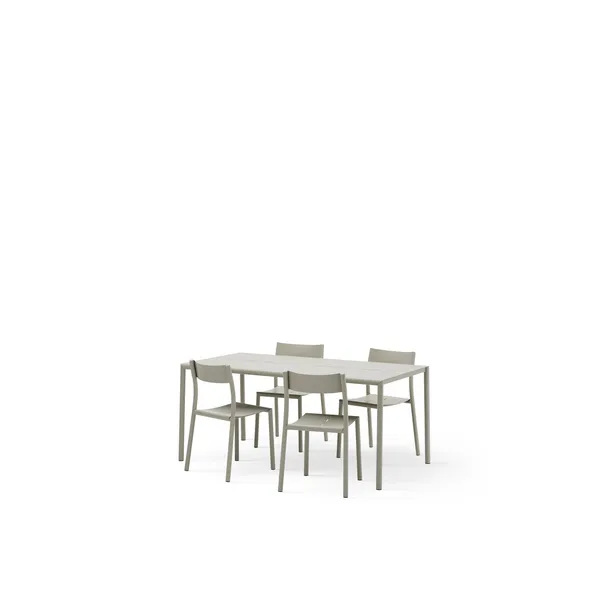 May Outdoor Table 170x85 Light Gray
