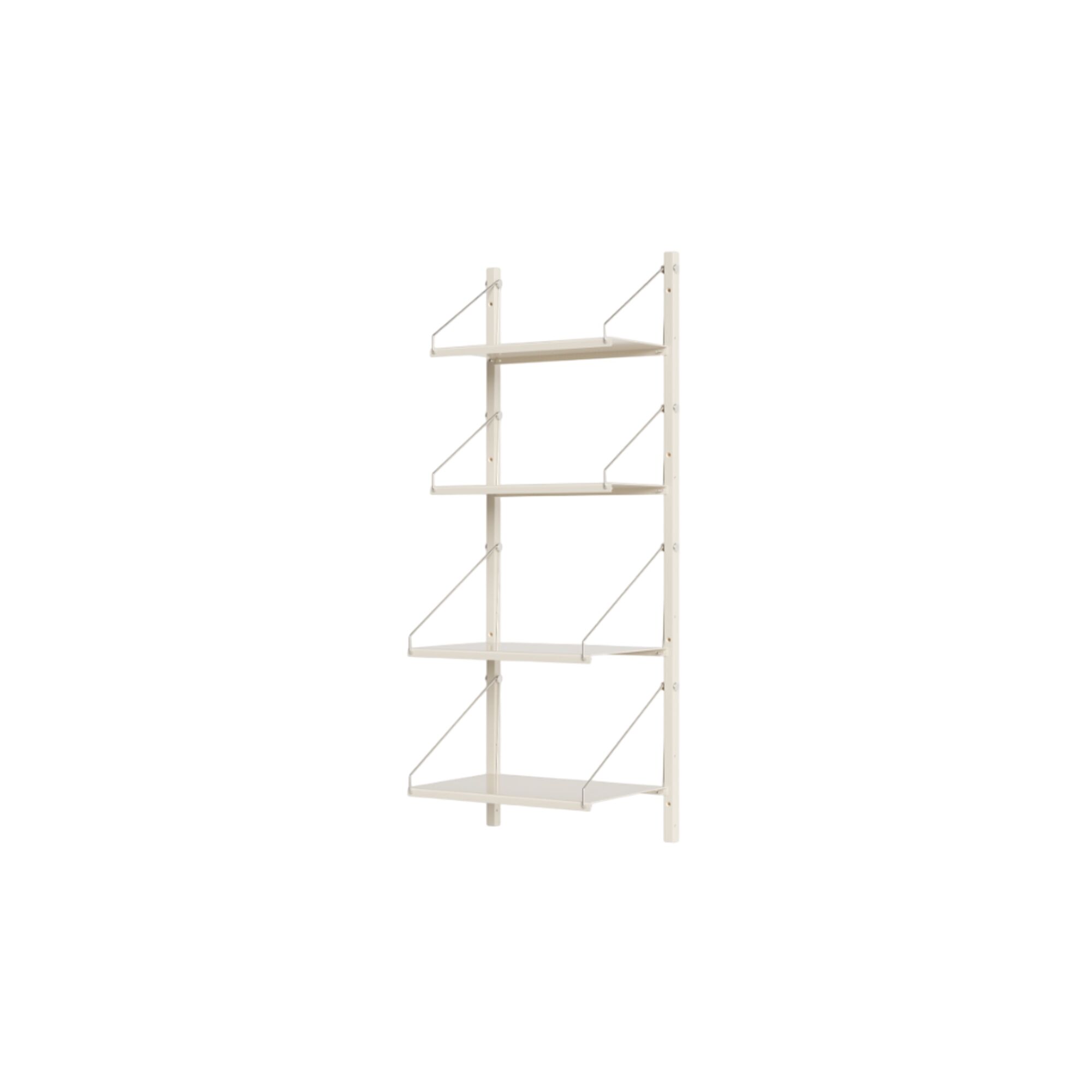 Shelf Library Single Section Hylde 108,4x40 Varm Hvid
