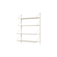 Shelf Library Single Section Hylde 108,4x80 Varm Hvid