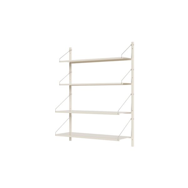 Shelf Library Single Section Shelf 108.4x80 Warm White
