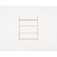 Shelf Library Single Section Hylde 108,4x80 Varm Hvid