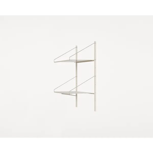 Plank, Bibliotheekhanger, 108,4 x 80 Warm Wit
