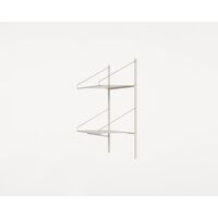 Shelf Library Hanger Shelf 108.4x80 Warm White