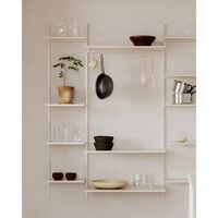 Shelf Library Hanger Shelf 108.4x80 Warm White
