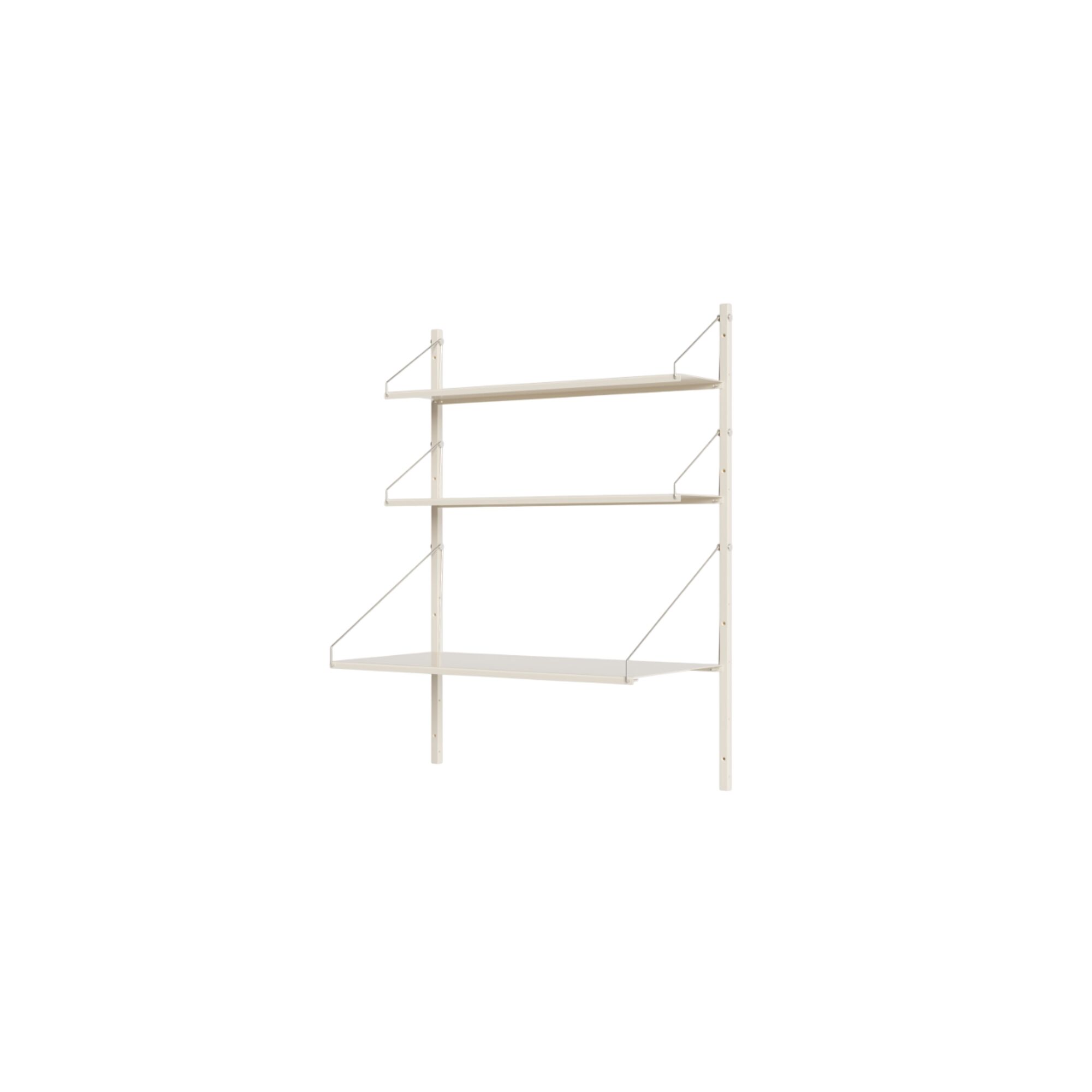 Shelf Library Desk Section Hylde 108,4x80 Varm Hvid