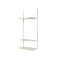 Shelf Library Hanger Shelving Unit 185.2x80 Warm White