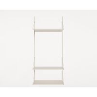 Shelf Library Hanger Shelving Unit 185.2x80 Warm White