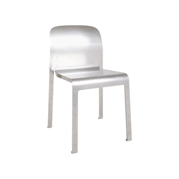 Rivet Dining Chair Aluminum