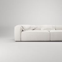 Grand 4-Sitzer Sofa Steam/Weiß