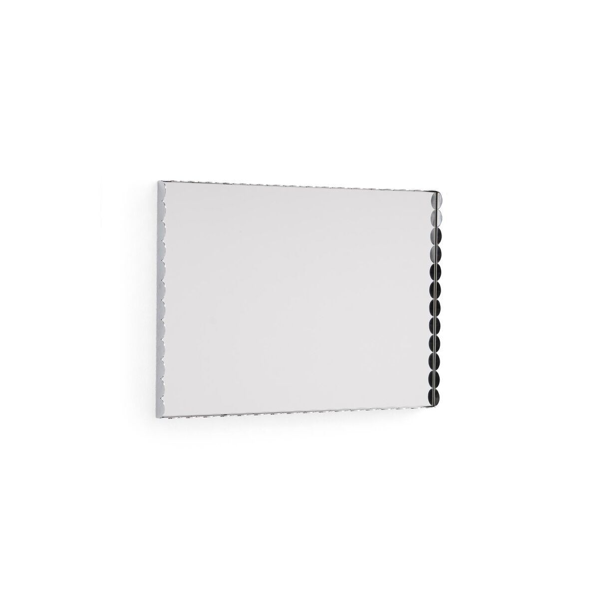 Arcs Miroir Rectangulaire Petit Chrome
