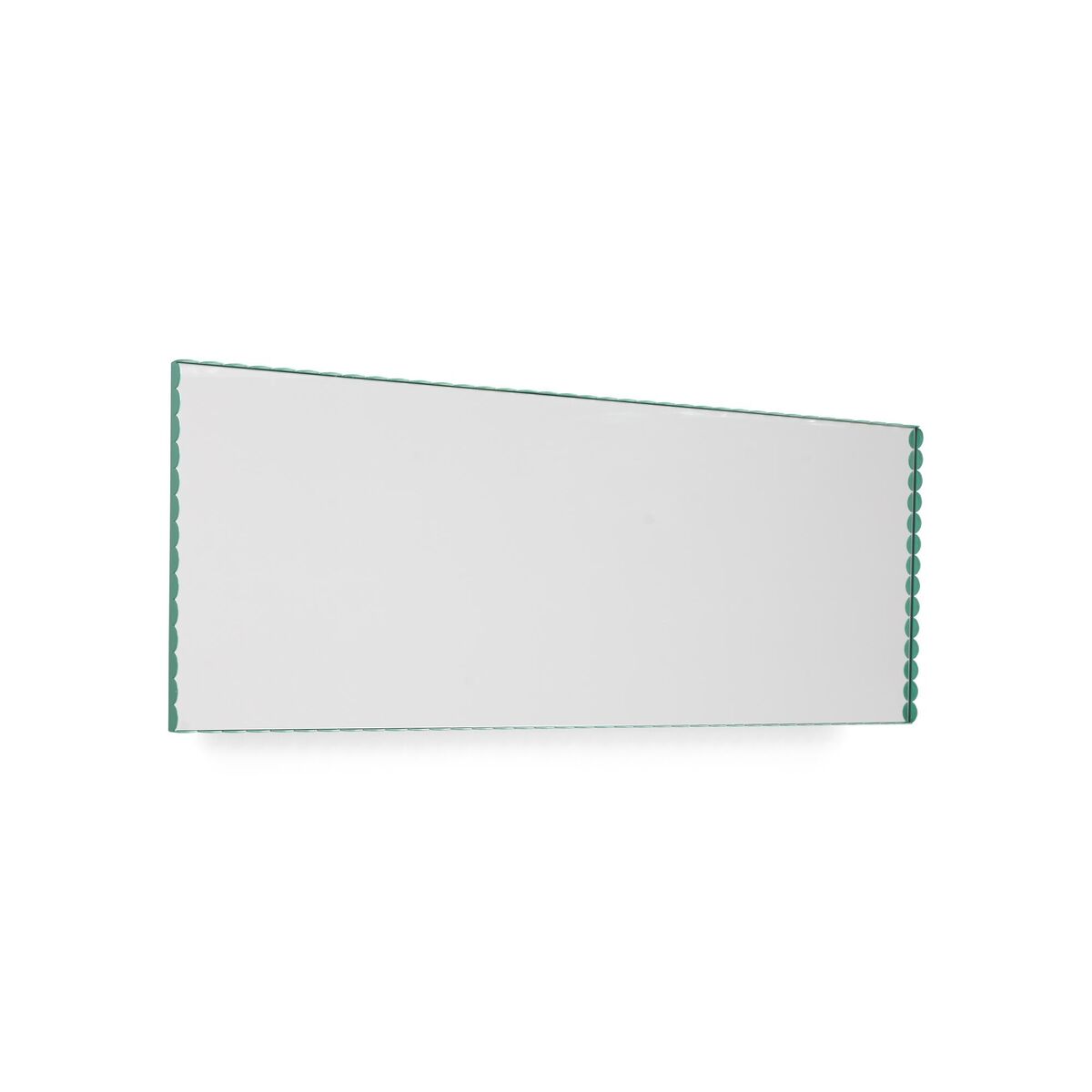 Arcs Rectangle Spejl Medium Grøn