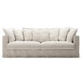 Le Grand Air 3-Sitzer Sofa Cremeweiß