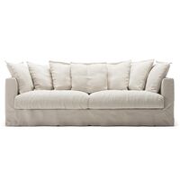 Le Grand Air 3-Sitzer Sofa Cremeweiß