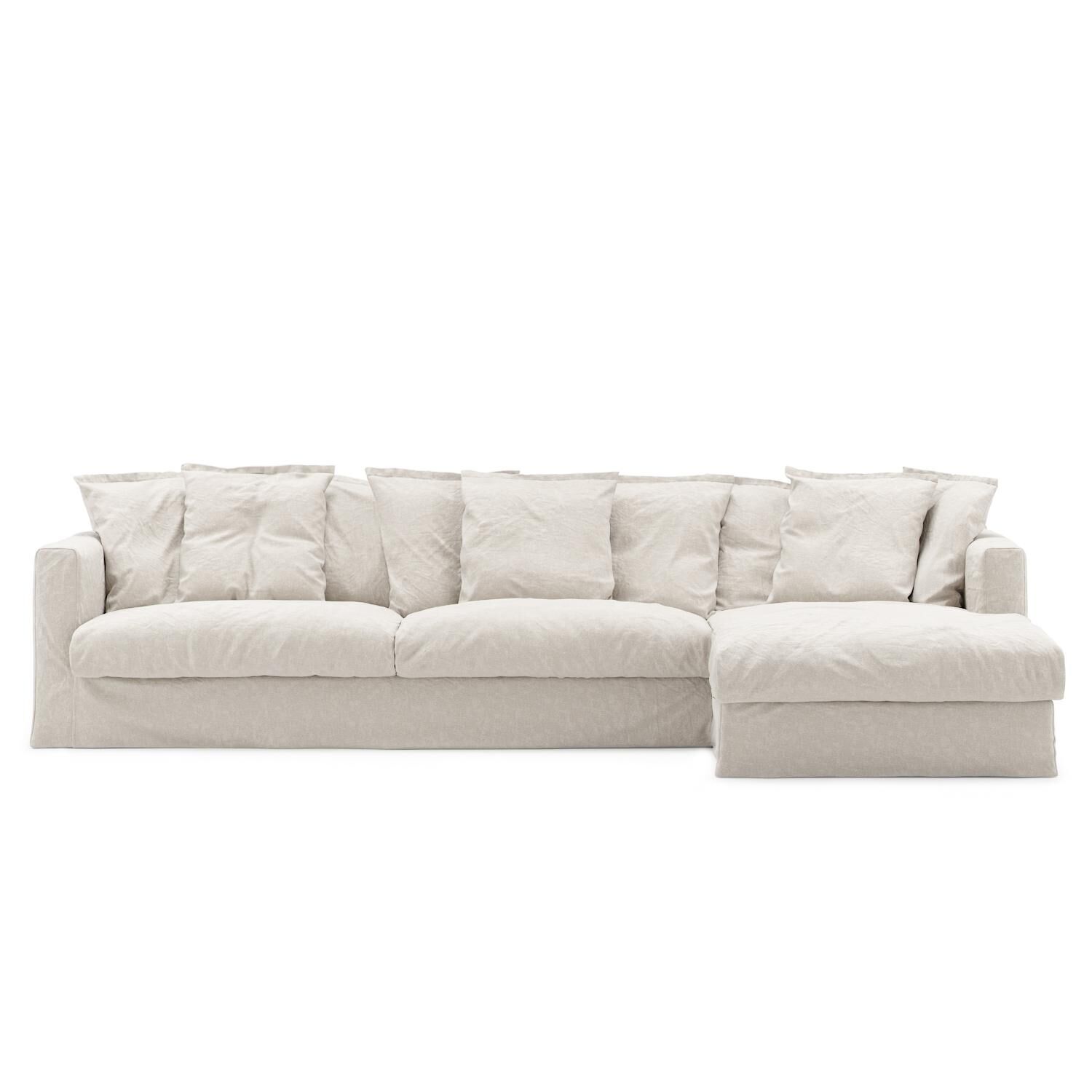 Le Grand Air 3-Personers Sofa Divan Hjre Cremehvid